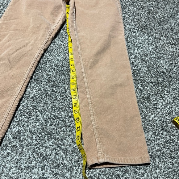 Everlane Pinkish Baby Cord High Rise Pants Petal 27 See Note - Picture 2 of 9